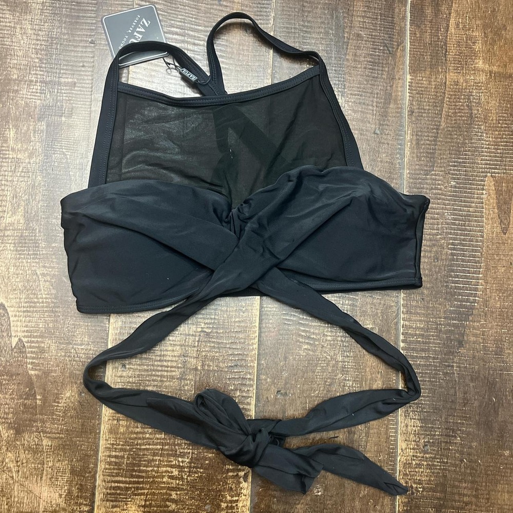 Zaful Black Bikini Top